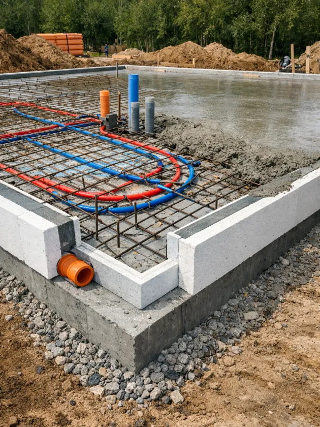 Утепленная шведская плита: как обустроить